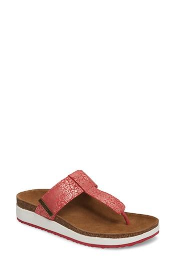 Women's Aetrex Phoebe Sandal Eu - Red