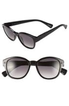 Men's Lanvin 50mm Retro Sunglasses - Black