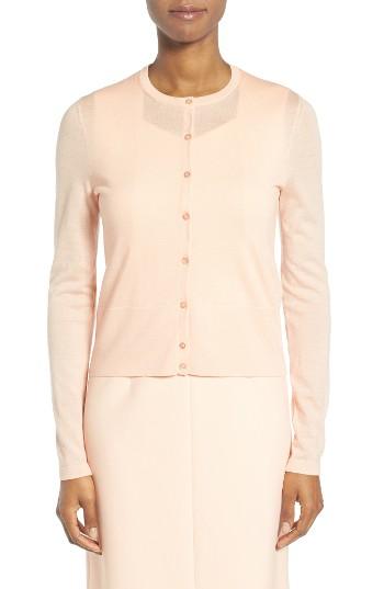Women's Boss Fabia Wool Cardigan - Coral