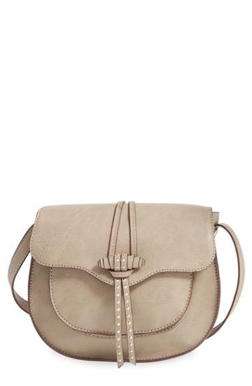 Steven By Steve Madden 'bbianca' Faux Leather Crossbody Saddle Bag