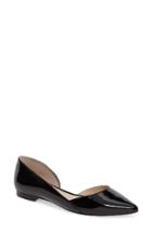 Women's Marc Fisher Ltd 'sunny' Half D'orsay Flat .5 M - Purple