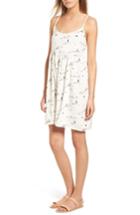 Women's Roxy Tropical Sundance Print Babydoll Dress - White