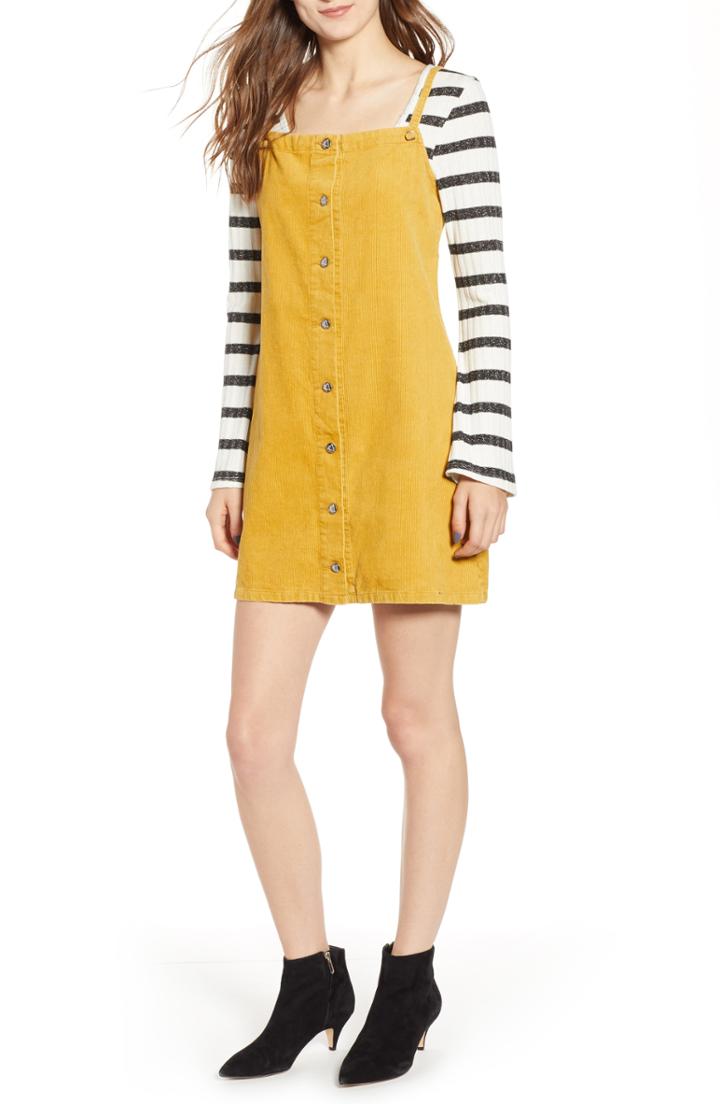 Women's Somedays Lovin Rising Sun Corduroy Pinafore Dress