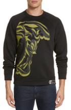 Men's Versace Collection Medusa Print Sweatshirt - Black