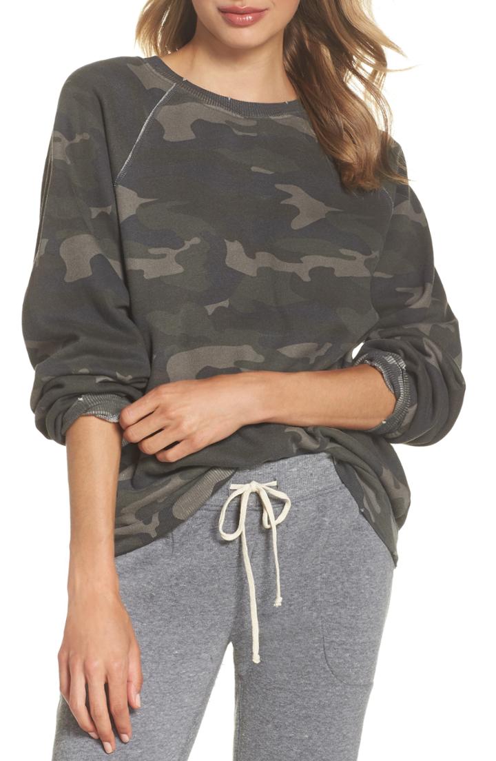 Women's Ragdoll Camo Oversize Sweatshirt