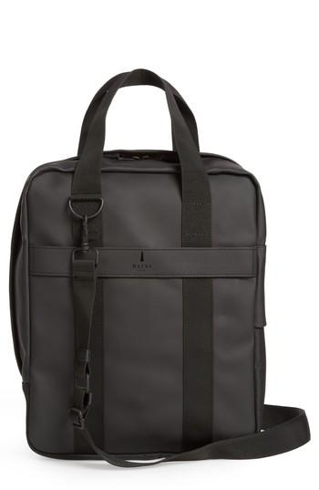 Men's Rains Waterproof Utility Tote Bag - Black