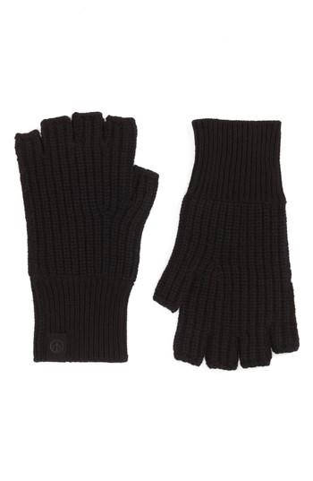 Men's Rag & Bone Ace Cashmere Knit Fingerless Gloves