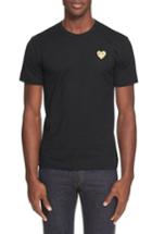 Men's Comme Des Garcons Play Crewneck T-shirt - Black