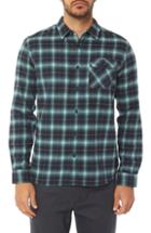 Men's O'neill Graham Shadow Check Flannel Shirt - Blue/green
