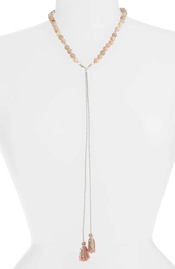 Women's Chan Luu Sunstone Lariat Necklace