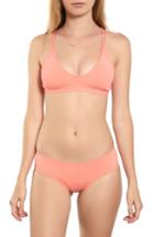 Women's O'neill Salt Water Solids Hipster Bikini Bottoms - Coral