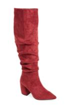 Women's Jeffrey Campbell Final Slouch Over The Knee Boot M - Burgundy