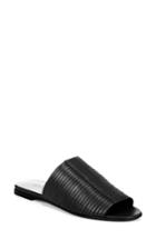 Women's Via Spiga Harlotte Slide Sandal M - Black
