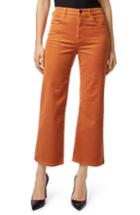 Women's J Brand Joan High Waist Corduroy Crop Flare Jeans - Orange