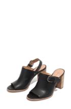 Women's Madewell Riley Slingback Mule M - Black