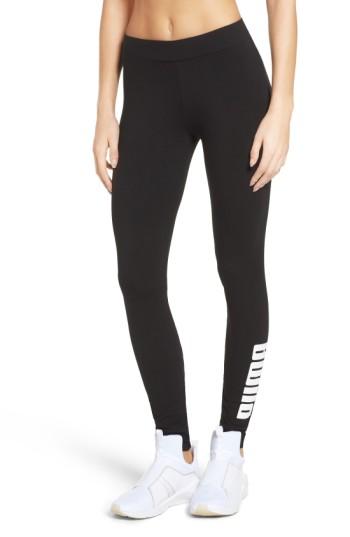 Women's Puma Archive T7 Leggings, Size - Black