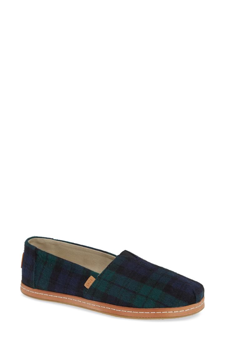 Women's Toms Classic - Alpargata Slip-on B - Green