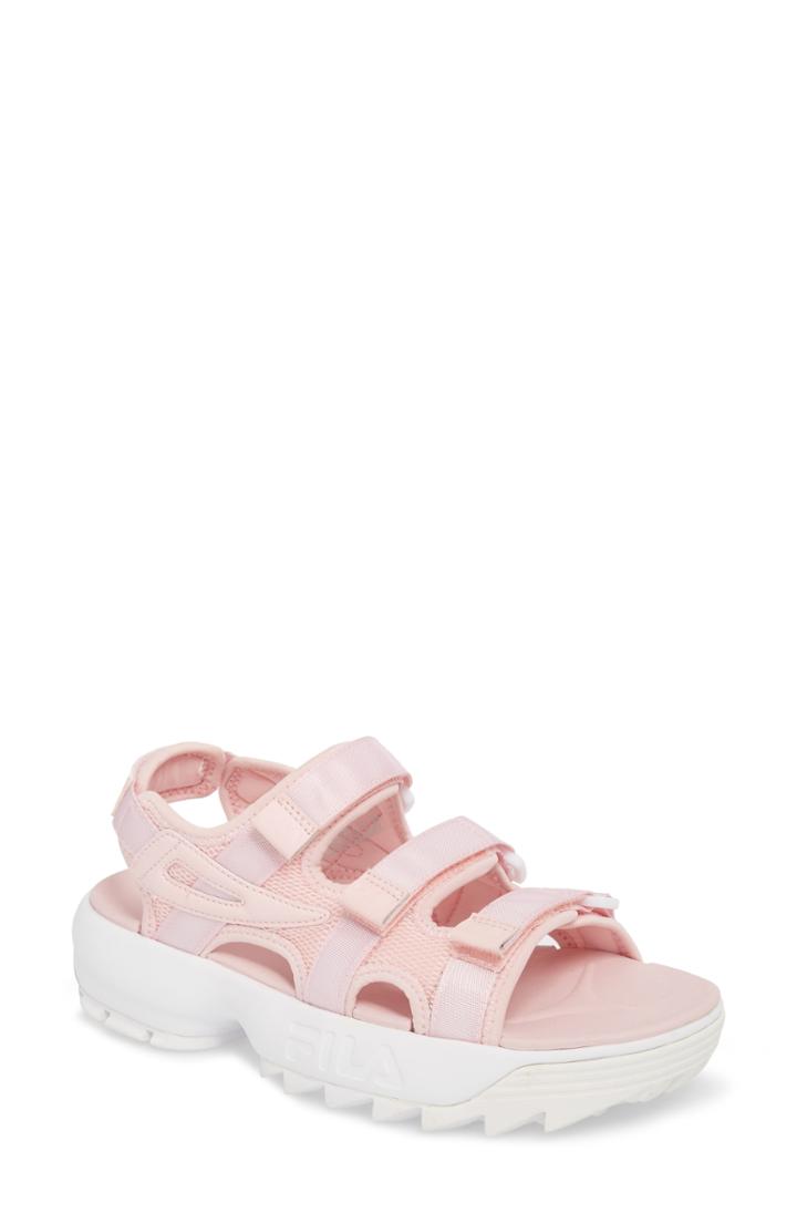 Women's Fila Disruptor Sandal M - Pink
