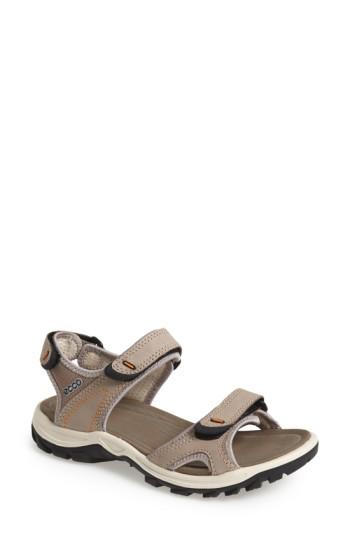 Women's Ecco 'offroad' Lightweight Sandal -8.5us / 39eu - Grey