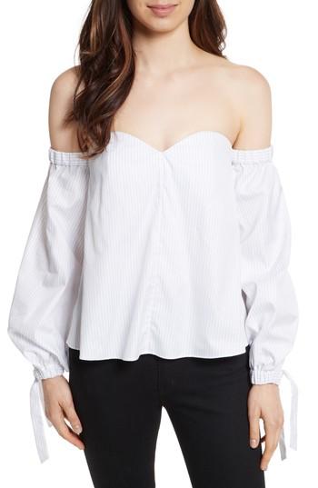 Women's Milly Janey Shirting Stripe Top