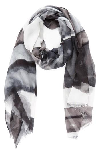 Women's Nordstrom Print Modal & Silk Scarf