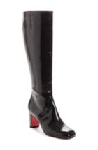 Women's Christian Louboutin Cadrilla Knee High Boot Us / 38eu - Black