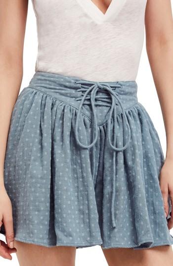 Women's Free People Meet Your Match Skort - Blue