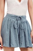 Women's Free People Meet Your Match Skort - Blue