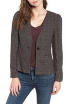 Women's Hinge Fitted Blazer, Size - Brown