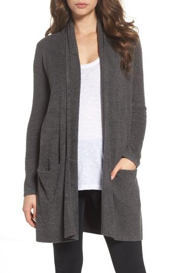 Women's Barefoot Dreams Essential Cardigan - Grey