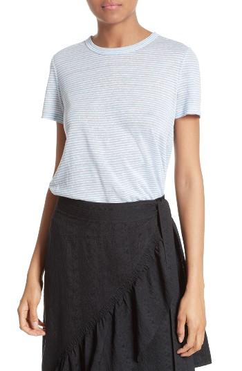 Women's A.l.c. Tesi Linen Tee - Blue
