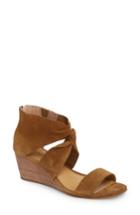 Women's Lucky Brand Tammanee Wedge Sandal .5 M - Brown