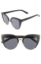 Women's Quay Australia X Missguided Oh My Dayz 53mm Sunglasses - Black/ Smoke
