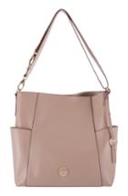 Lodis Los Angeles Rodeo Under Lock & Key - Jessie Rfid Leather Bucket Bag - Beige