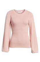 Women's Bp. Corset Knit Sweater, Size - Pink