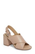 Women's Marc Fisher Ltd Hocie Slingback Sandal .5 M - Brown