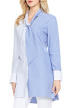 Women's Vince Camuto Mixed Stripe Tunic - Blue