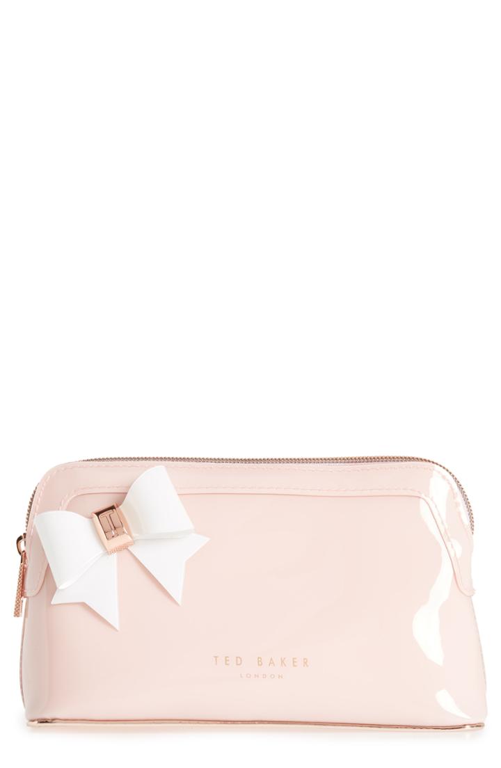 Ted Baker London Aubrie Bow Cosmetics Case