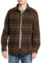 Men's Columbia Deschutes River(tm) Heavyweight Flannel Shirt Jacket, Size - Orange