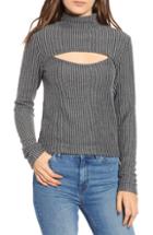 Women's Whistles Colorblock Merino Wool Sweater - Black