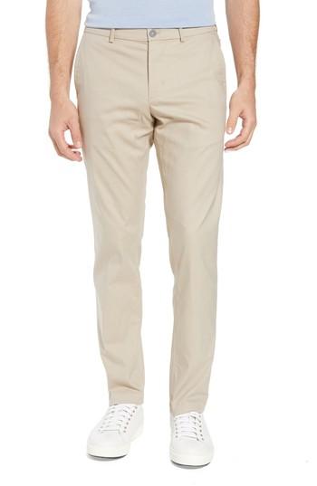 Men's Nordstrom Men's Shop Tech-smart Slim Fit Chinos X 32 - Brown