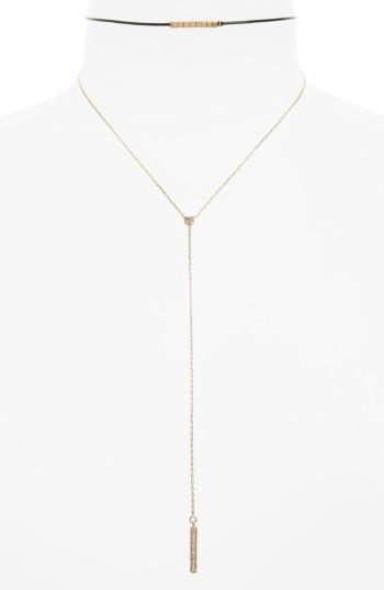 Women's Bp. 2-pack Beaded Choker & Lariat Necklace