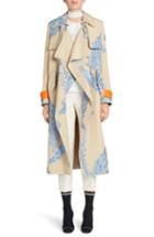 Women's Fendi Drape Satin Cady Top