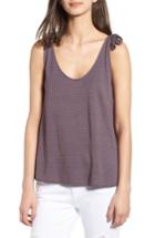 Women's Hinge Tie Detail Tank - Blue