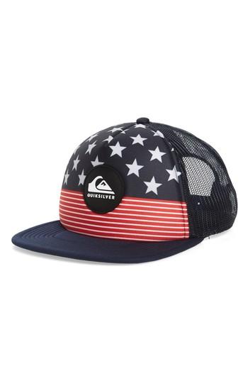 Men's Quicksilver Faded Out Trucker Hat -