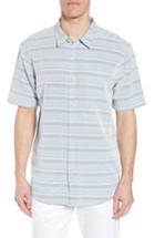 Men's Jack O'neill Tubes Regular Fit Short Sleeve Sport Shirt - Blue