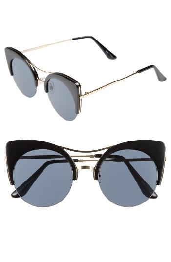Women's Bp. 52mm Cat Eye Sunglasses - Black/ Gold