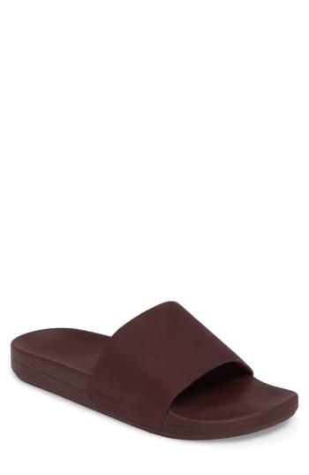 Men's Brandblack Reza Slide Sandal M - Burgundy