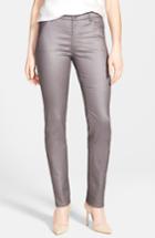 Women's Lafayette 148 New York Curvy Fit Skinny Jeans - Grey