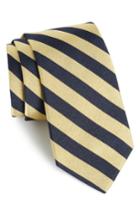 Men's Gitman Stripe Silk Tie, Size - Metallic